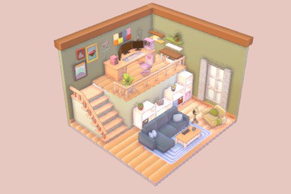Cozy Tiny World: Room06