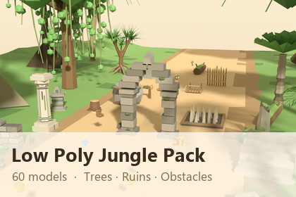 Low Poly Jungle Pack