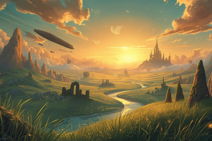 The Sky That Remembered Us (Cinematic Fantasy Music for TTRPG & Games)