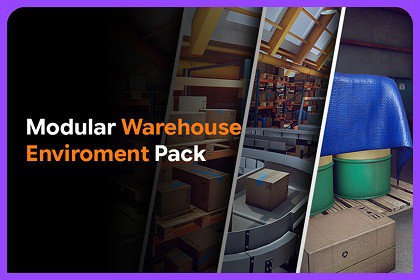 Modular Warehouse Environment Pack