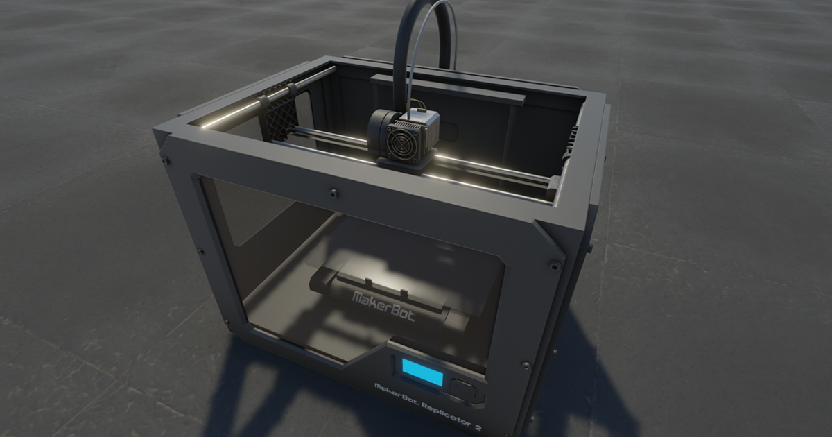 Unity Printing 3D Printer | 3D 전자제품 | Unity Asset Store