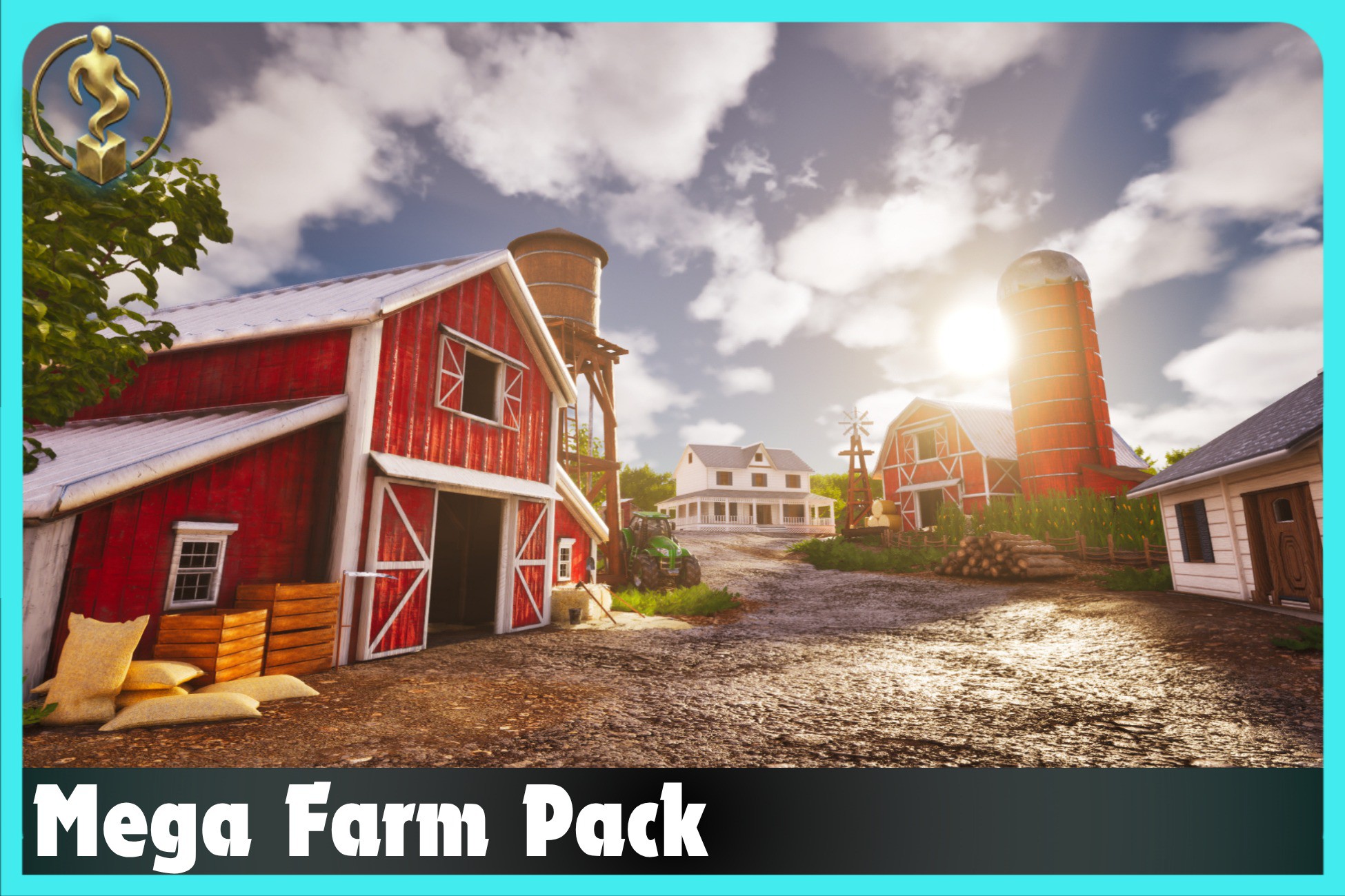 Farm Megapack - Buildings, Barns and Props