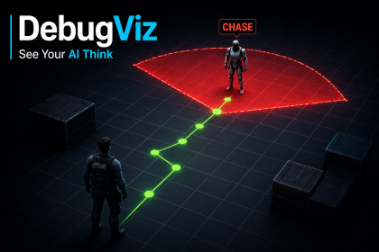DebugViz – Visual AI Debugging Toolkit for Unity