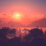 Sunset Travel Landscape