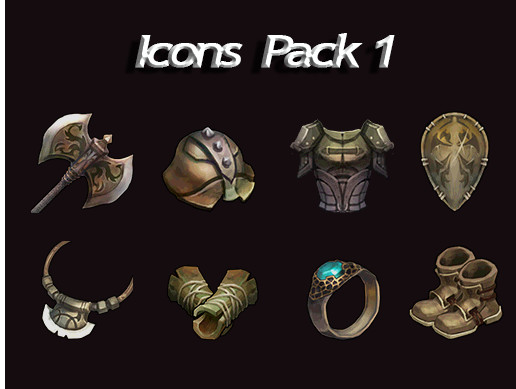 Icons Pack 1 | 2D Icons | Unity Asset Store