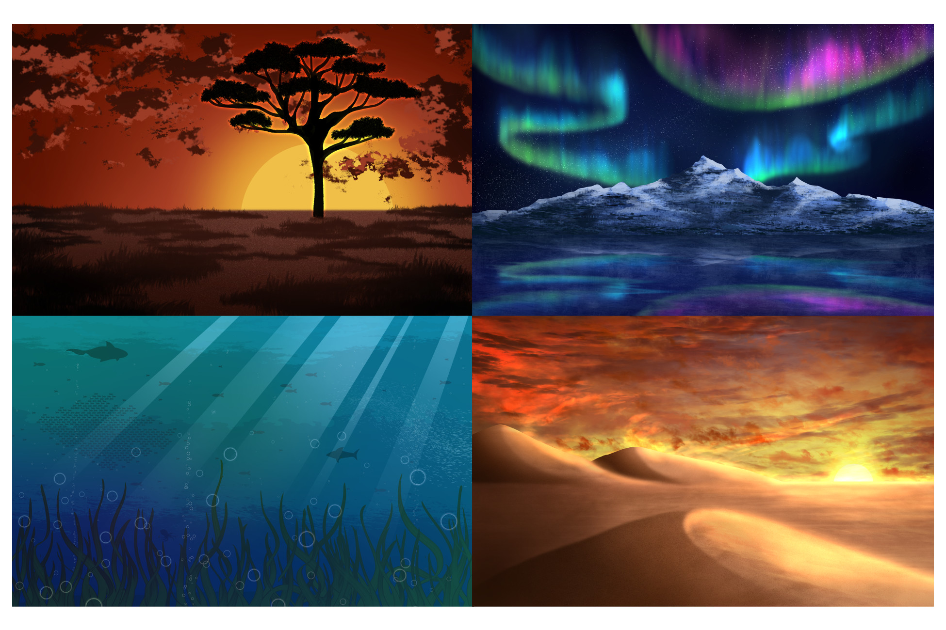 9 Free Backgrounds | 2D Environments | Unity Asset Store