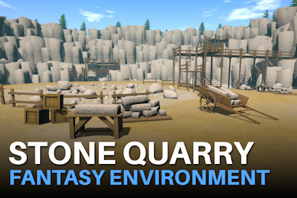 Stone Quarry - Fantasy Environment