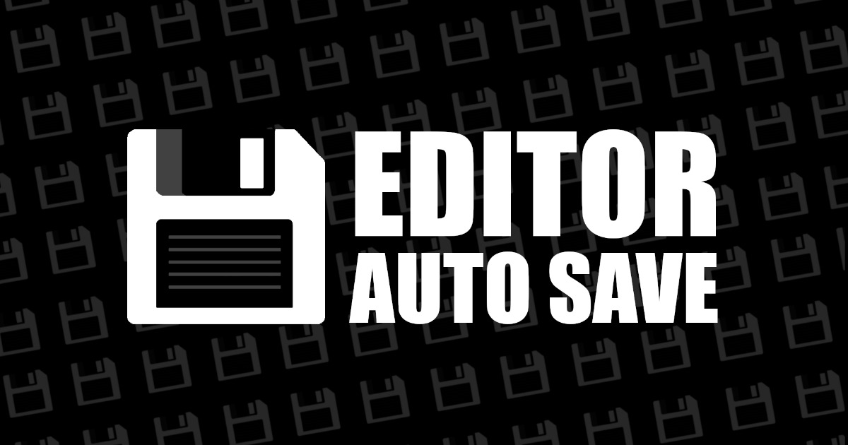 Auto Save Image Editor Auto Save | Utilities Tools | Unity Asset Store