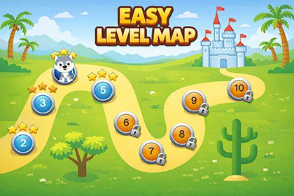 Easy Level Map