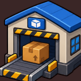 Factory Logistics Warehouse Production Automation Icons Pack