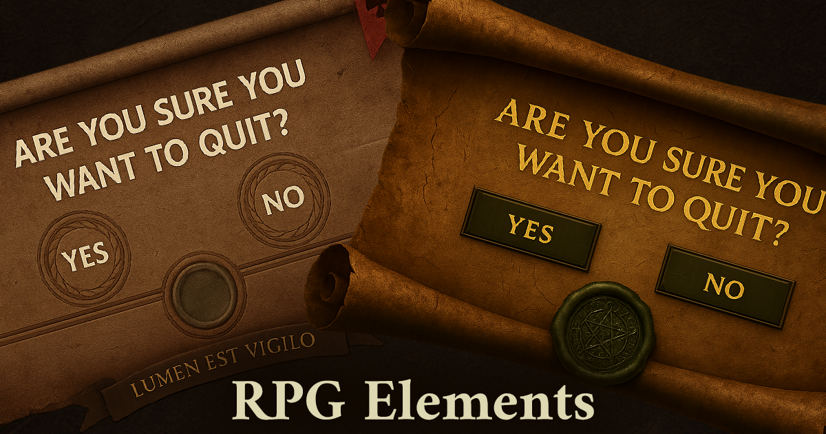 Unity Rpg Kit RPG Ui Kit-Pro Elements | 2D GUI | Unity Asset Store