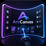 ArcCanvas – Curved VR UI Toolkit