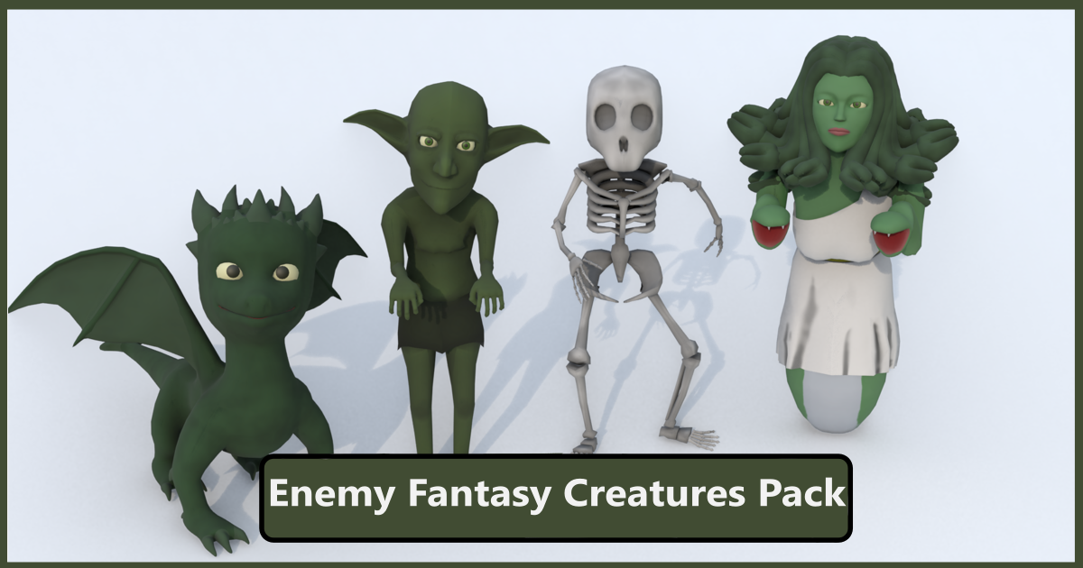Enemy Fantasy Creatures Pack | Characters | Unity Asset Store