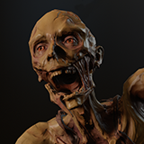 Zombie creepy
