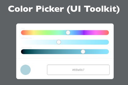 Color Picker (UI Toolkit)