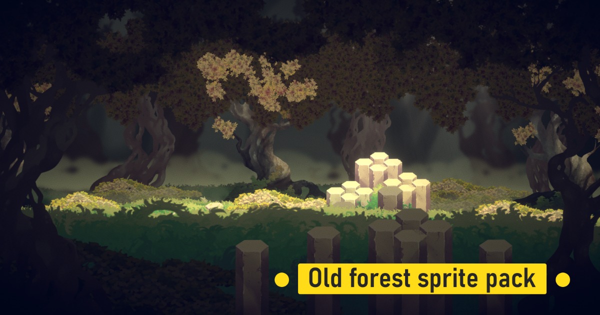 Old forest sprite pack | 2D Environments | Unity Asset Store