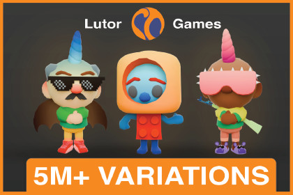 Character Pack - Auto Character Generator, Hyper Casual, Optimized Models