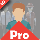 CharCrafter Pro - Moduler Low-Poly Character Creation