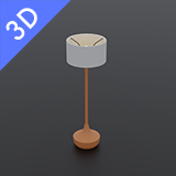 Low Poly Floor Lamps Pack