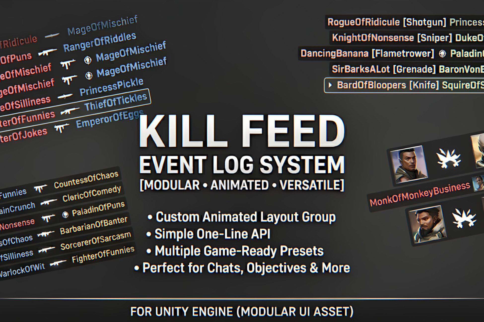 Kill Feed - Event Log System, image 1