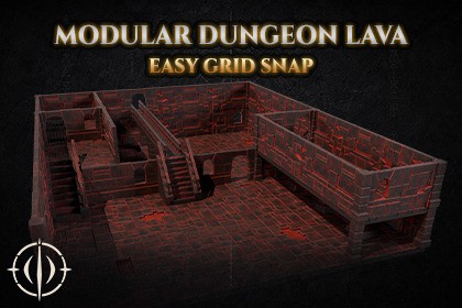 Modular Dungeon Lava