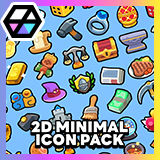 2D Minimal - Icon Pack