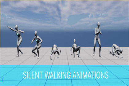 Silent Walking Animations