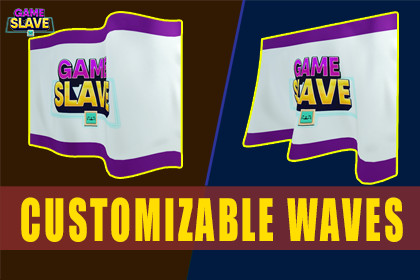 Sine Waves and Flag Material