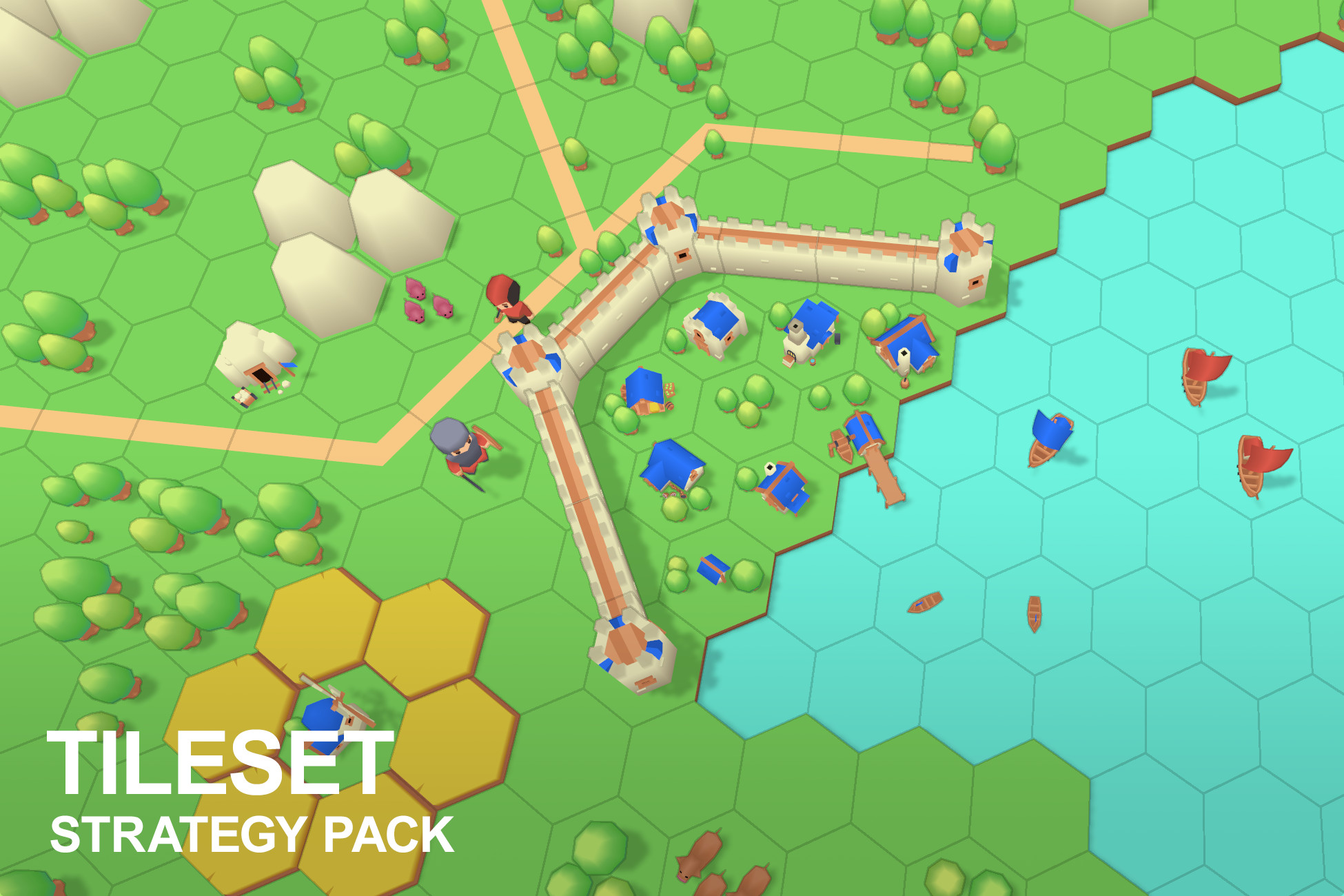 Strategy RTS Pack - Tileset | 3D Environments | Unity Asset Store