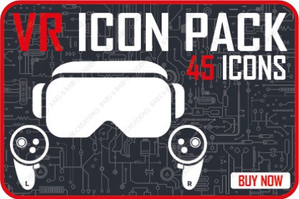 XR/VR Interaction Icon Pack