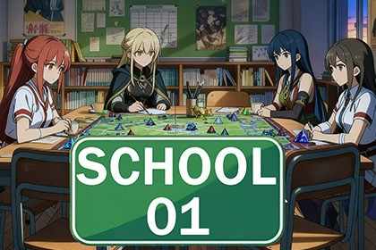 2D Anime - School 01