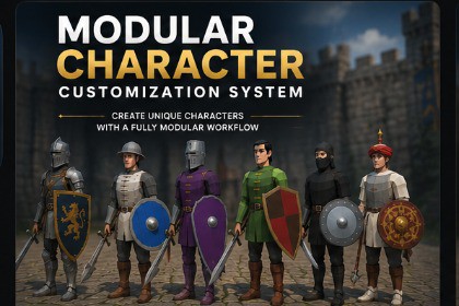 Advanced Character Customization System (Modular & Optimized)