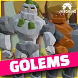 LOW POLY GOLEMS - Animated