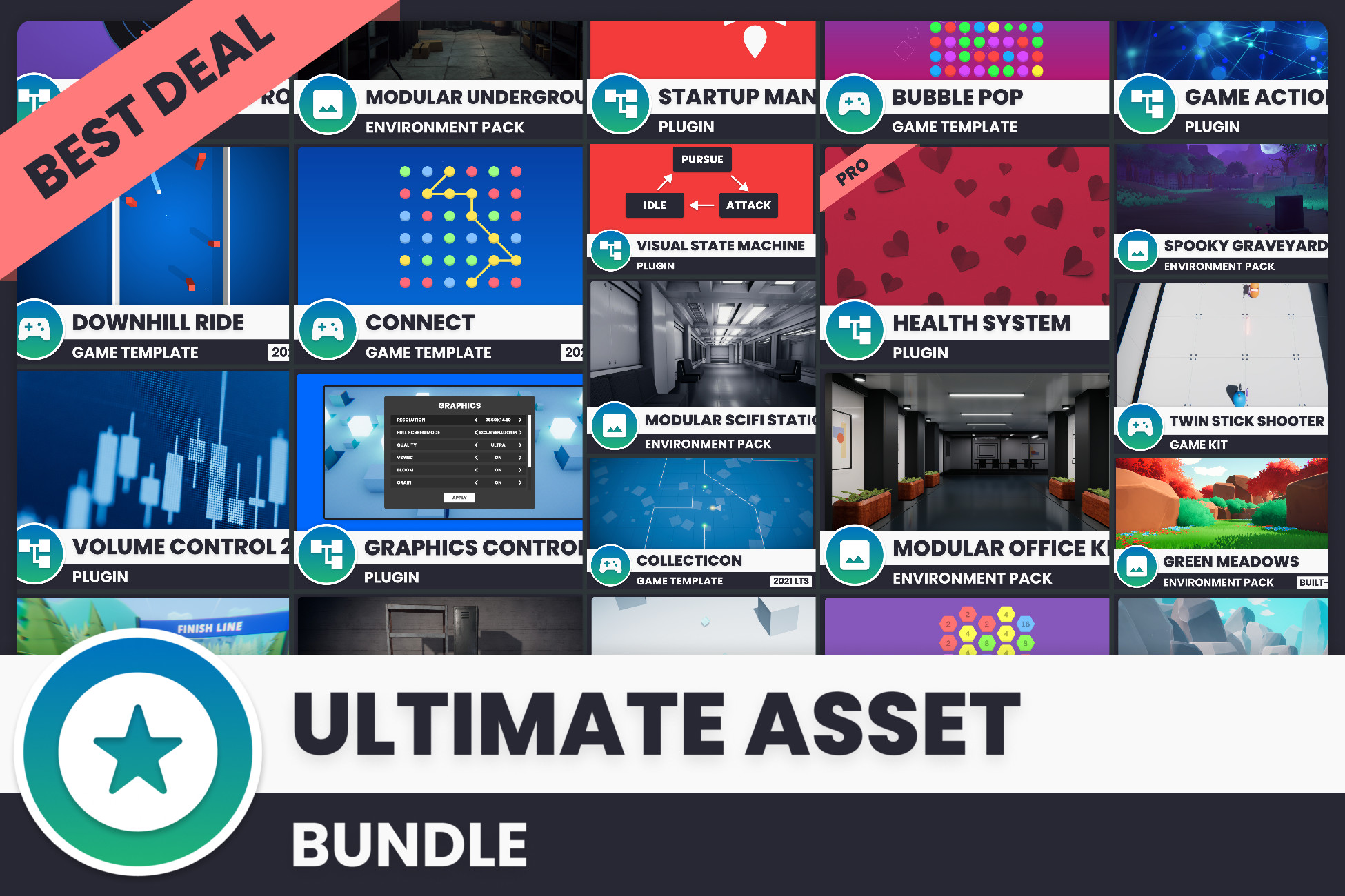 Ultimate Asset Bundle - Complete Asset Collection | Packs | Unity Asset ...