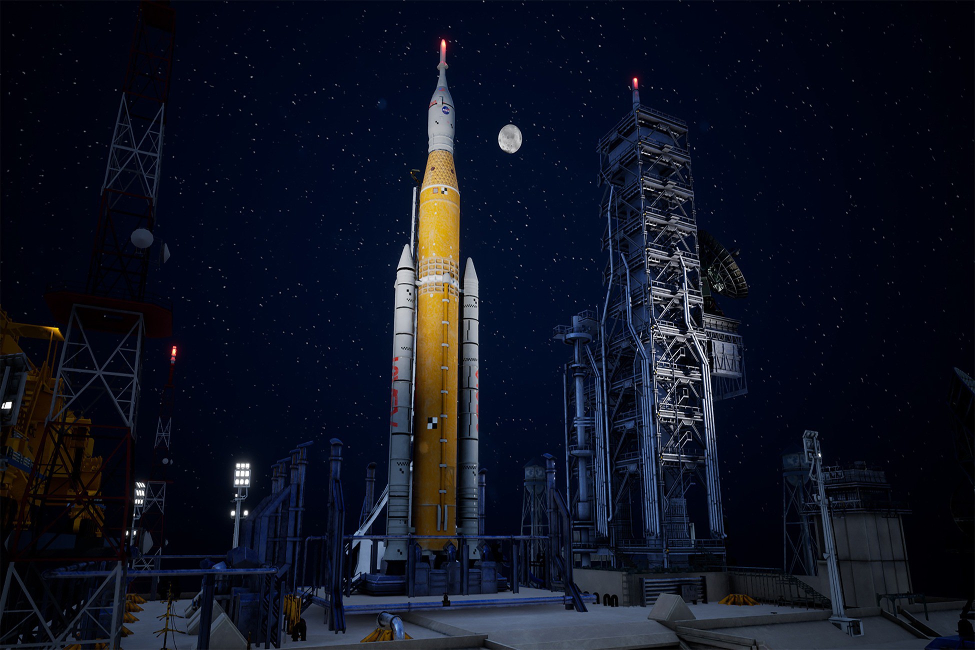 Artemis Rocket Launch / Modular Pack | 3D Props | Unity Asset Store