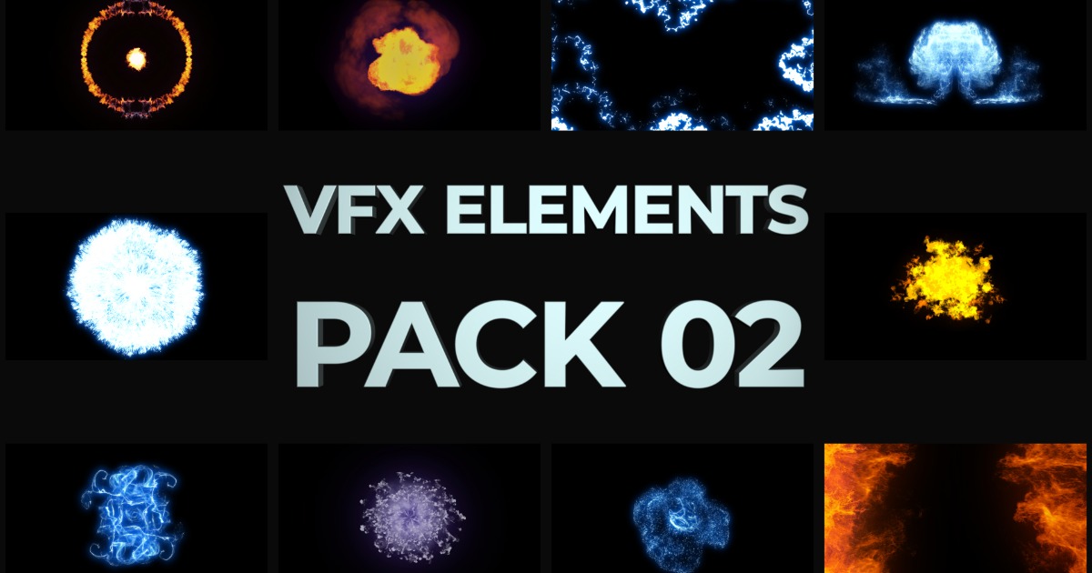 Visual Element Unity VFX Elements Pack 02 (20.07.22) | 2D Textures & Materials | Unity Asset ...