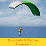Parachute & Skydive Animation