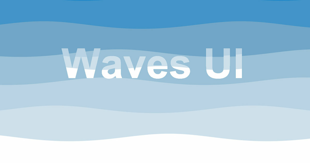 Waves UI By maything | 2D GUI | Unity Asset Store