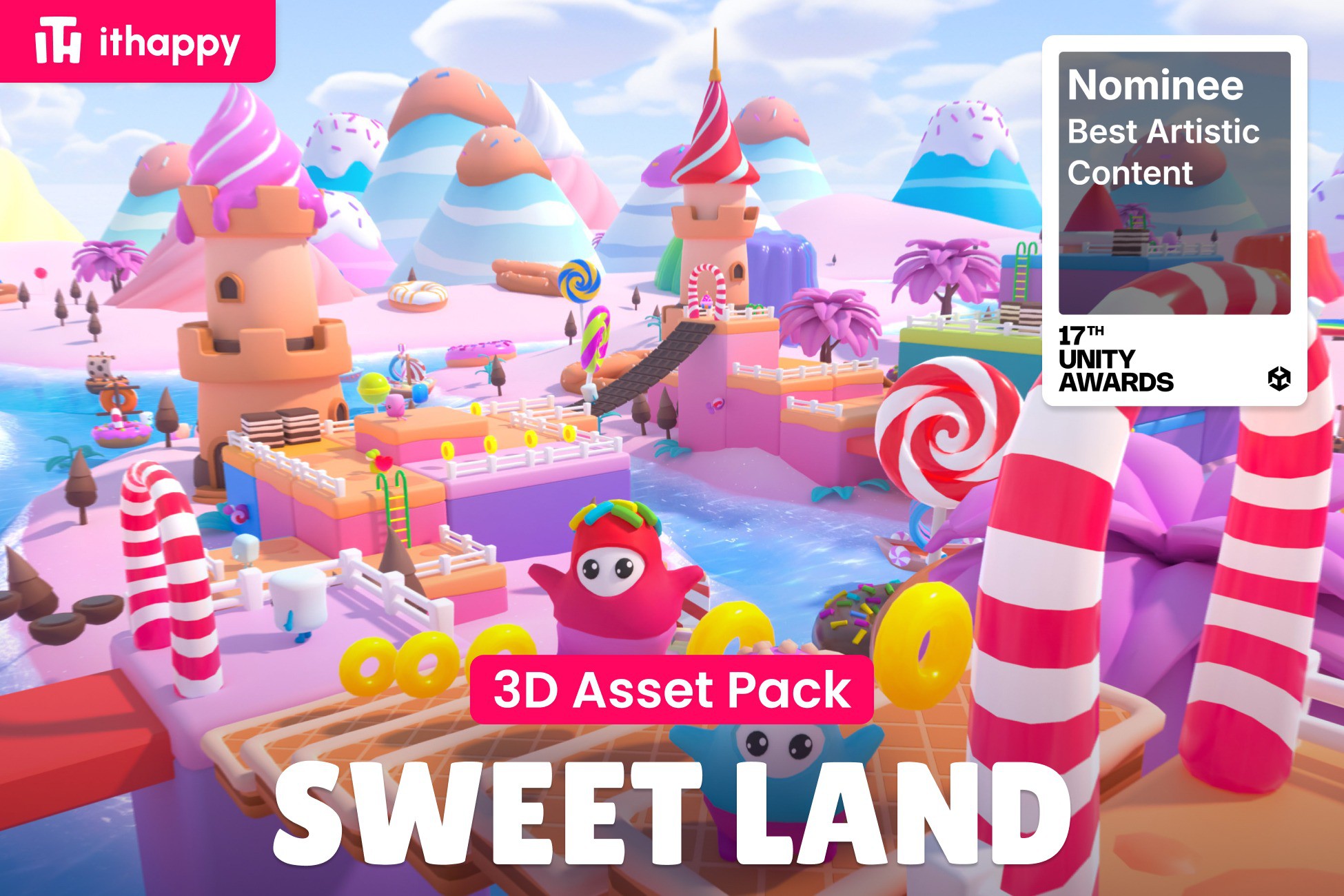 Sweet Land - Low Poly 3D Models Pack
