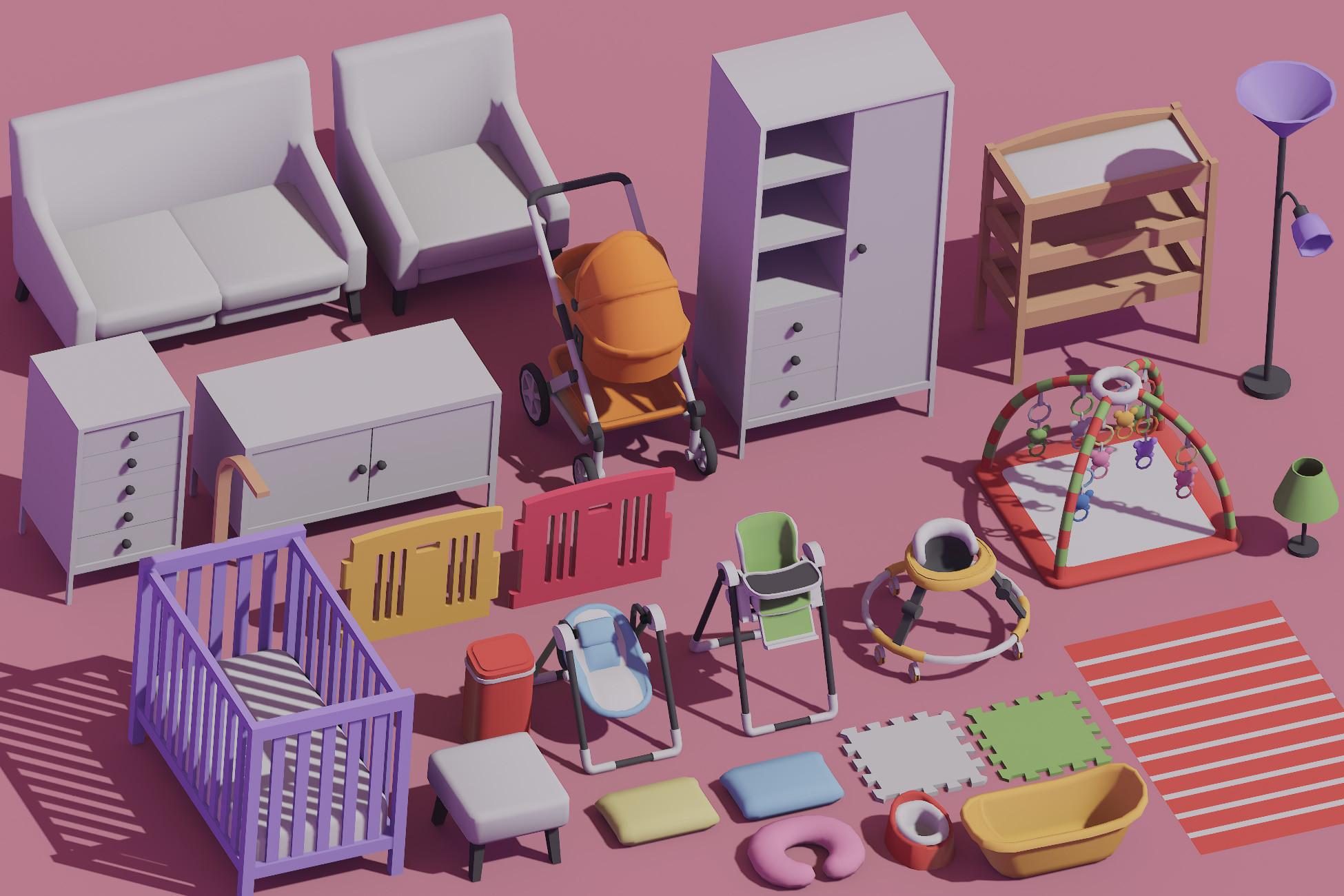 Baby Pack | 3D Props | Unity Asset Store