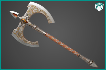 Battle Axe 12 URP HDRP Textures