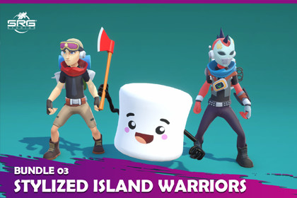 Stylized Island Warriors - Bundle 3