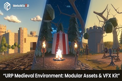 URP Medieval Environment: Modular Assets & VFX Kit