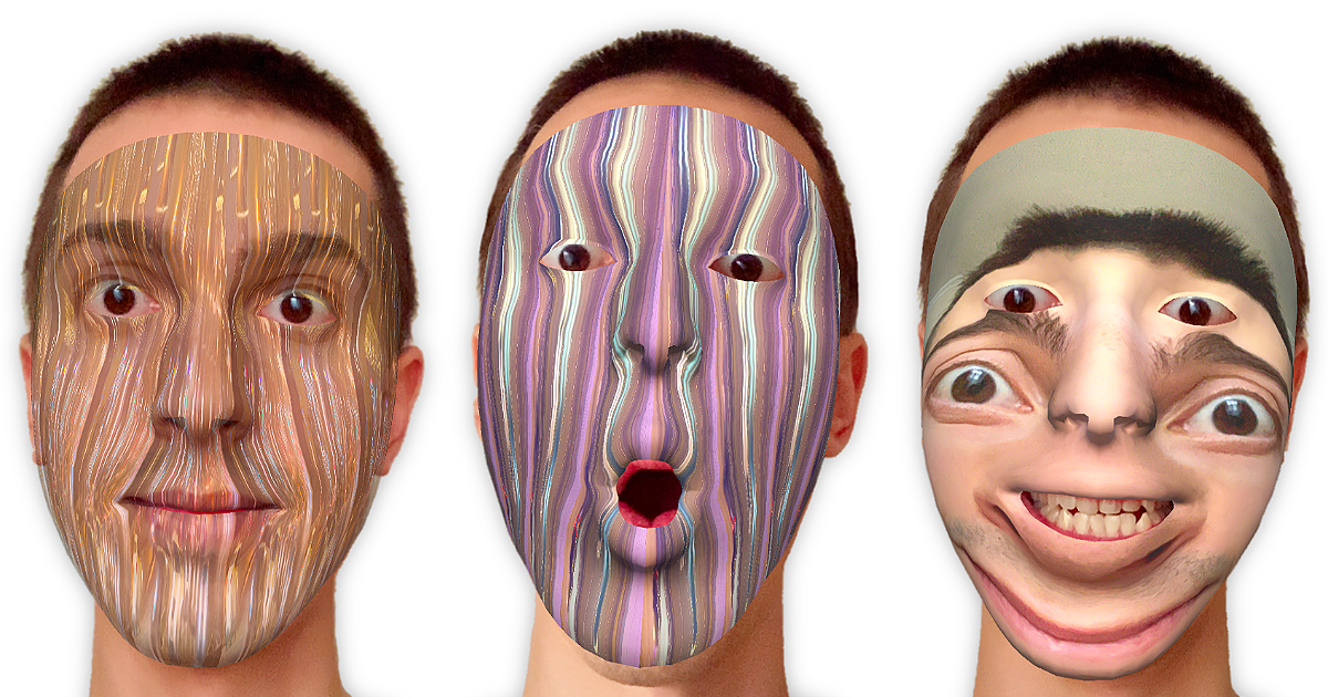 Face Tracking AR App - Texture and Mask Generator | Systems | Unity ...