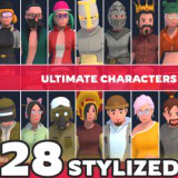 Customizable 3D Characters Ultimate Bundle