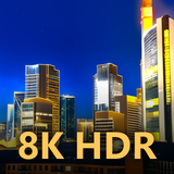 City Lights at Night - 8K True HDR Skyboxes (URP, HDRP)