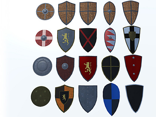 Shields Modular Pack | Props | Unity Asset Store