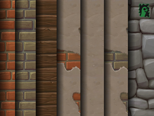Handpainted Walls Textures | 2D Textures & Materials | Unity Asset Store