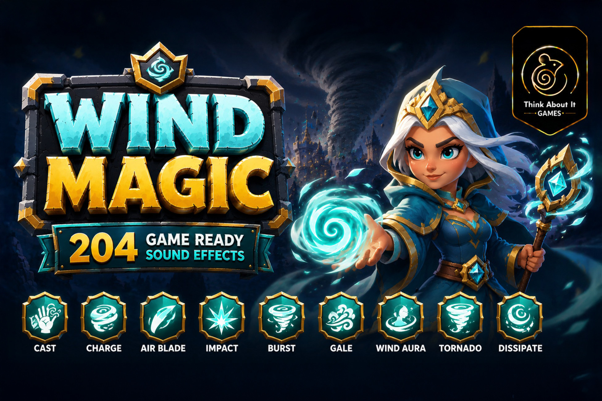 Wind Magic Spell SFX: Gale | Audio Sound FX | Unity Asset Store