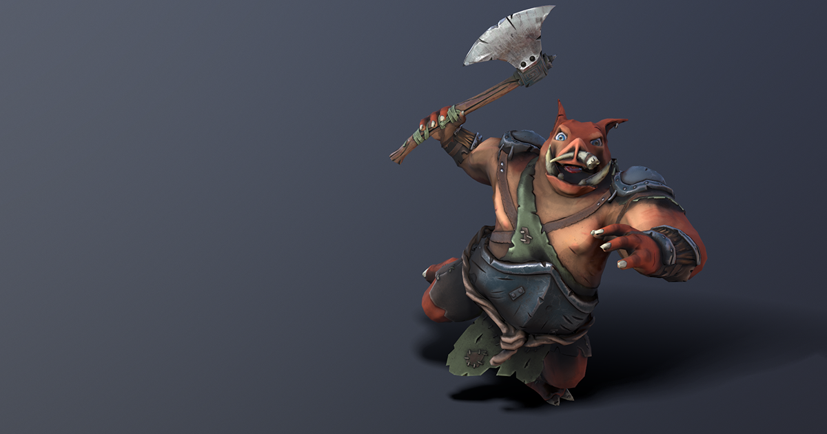 Pig Unity Pig warrior | 3D Creatures | Unity Asset Store